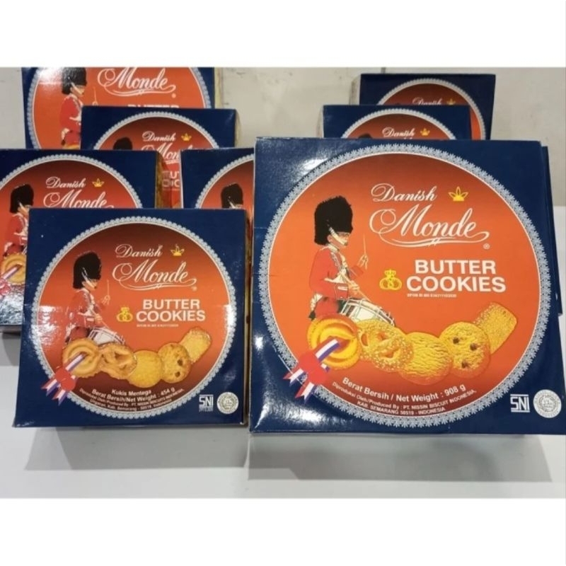 

MONDE BUTTER COOKIES 454gr