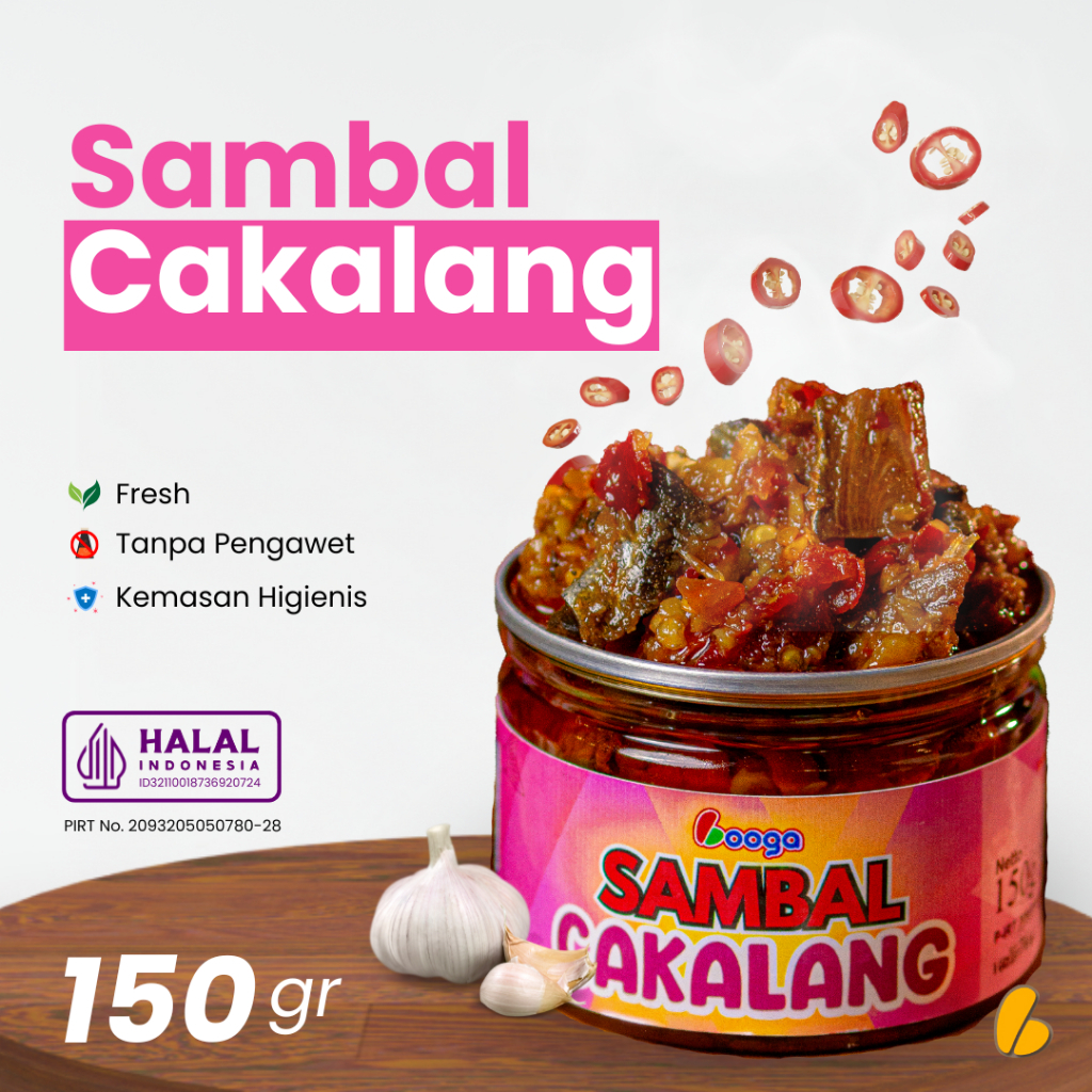 

Booga - Sambal Cakalang Siap Saji 150 Gram