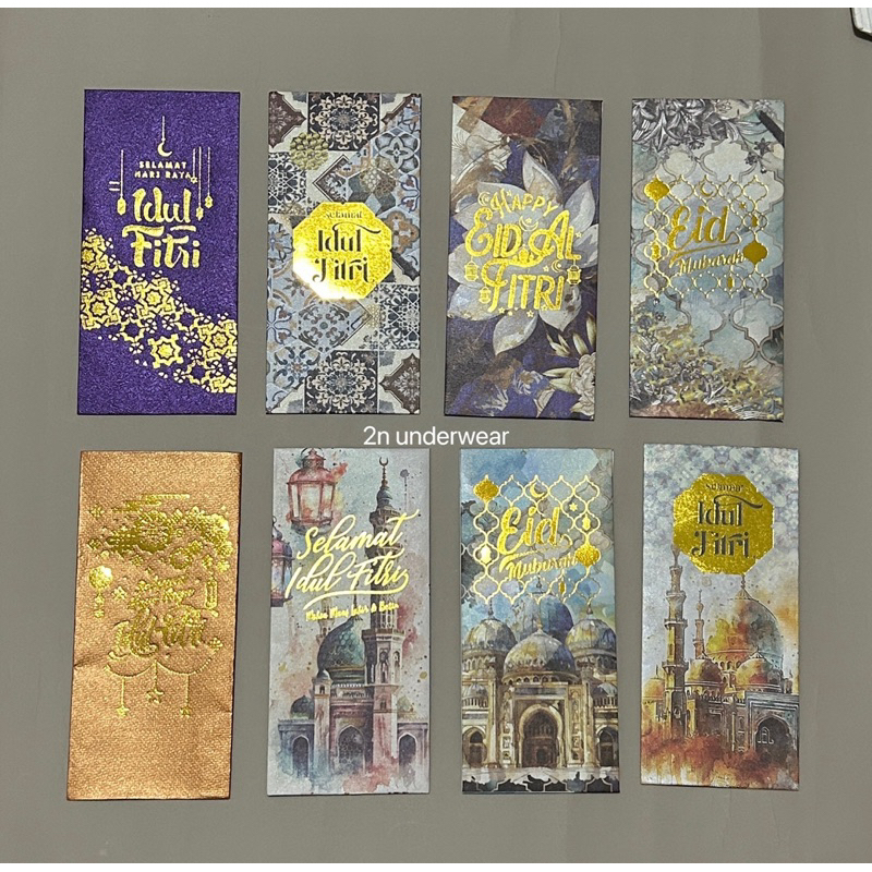

Amplop Lebaran 2025 | Amplop lebaran platinum (10 pcs)