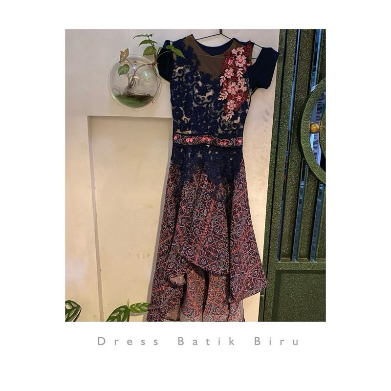 dress batik preloved