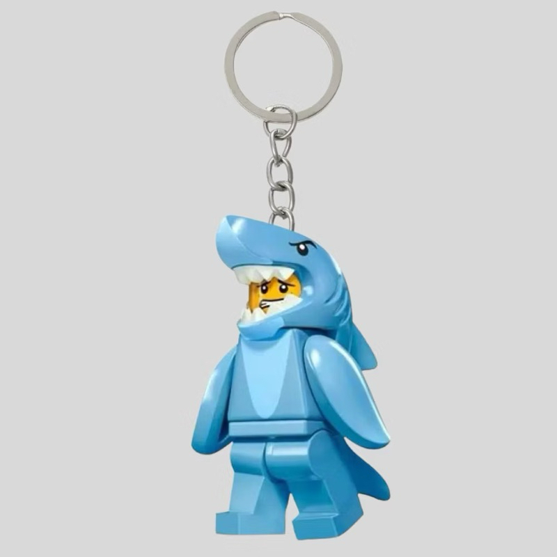 Shark Lego Keychain | Gantungan Kunci LEGO Shark | Animal Series