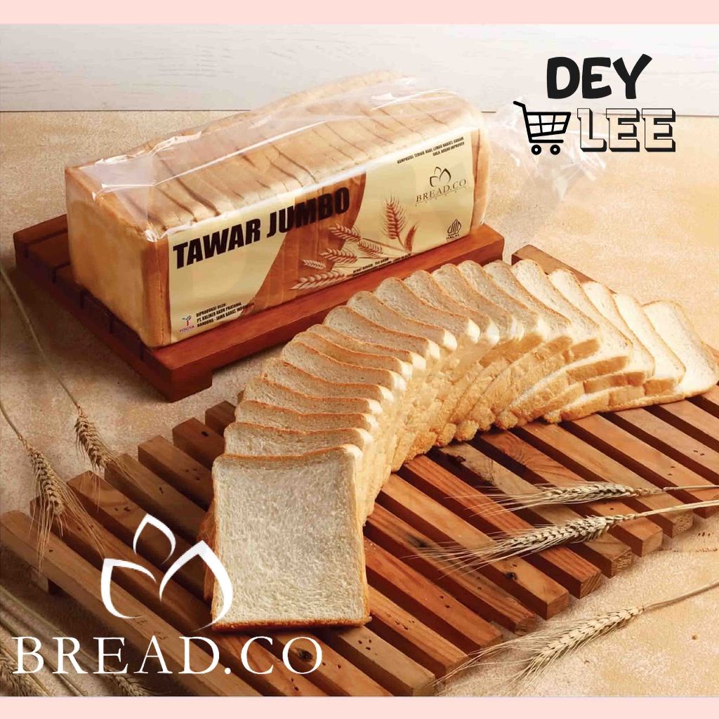 

BREADCO Roti Tawar Jumbo ORIGINAL 750gr Bandung