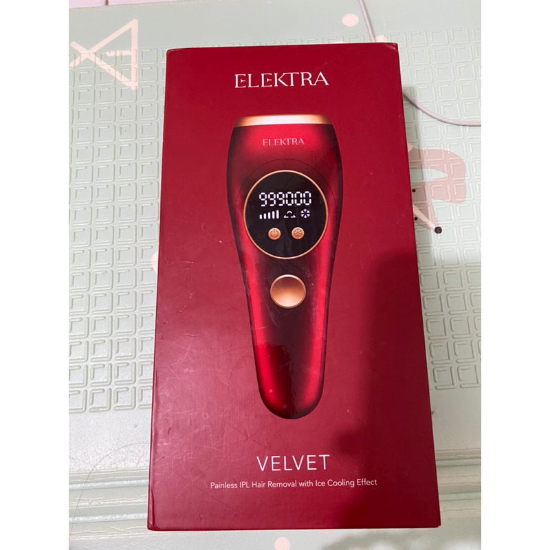 IPL Hair Removal with Ice Cooling Effect by ELEKTRA VELVET (PRELOVED)