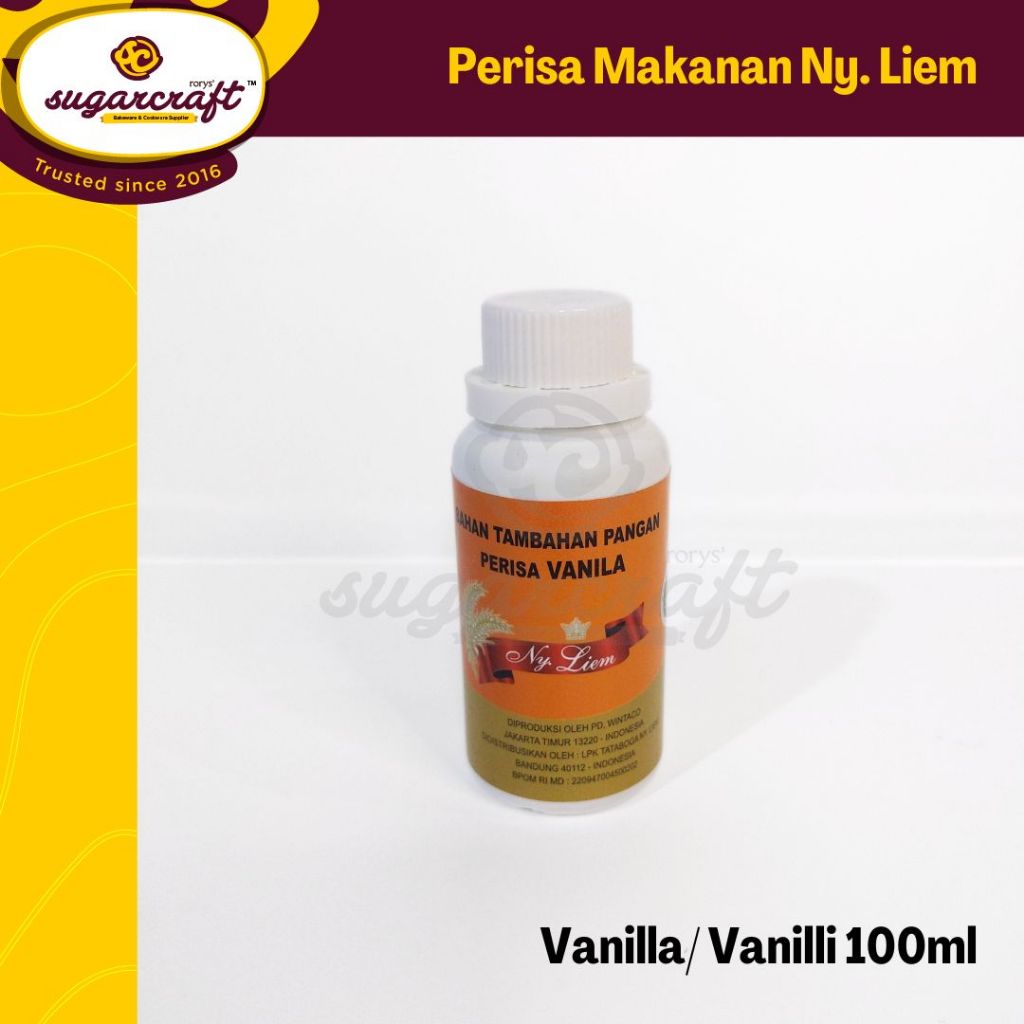 

Perisa/pasta kue Ny. Liem Vanilli vanila 100ml