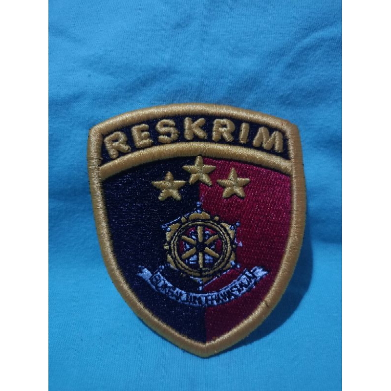 LOGO RESKRIM BORDIR TIMBUL