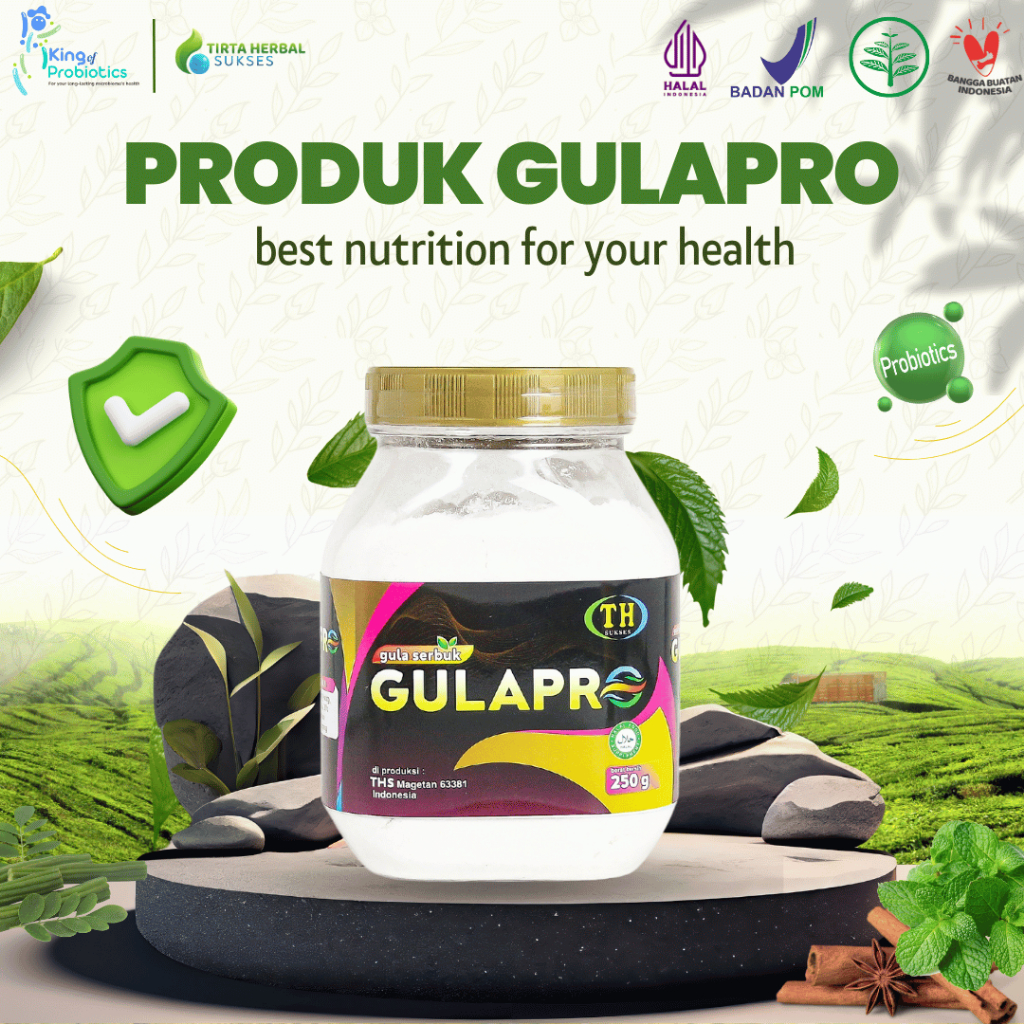 

Bioth Gulapro Organik Probiotik Rendah Kalori Kemasan 250g Aman Untuk Penderita Diabetes
