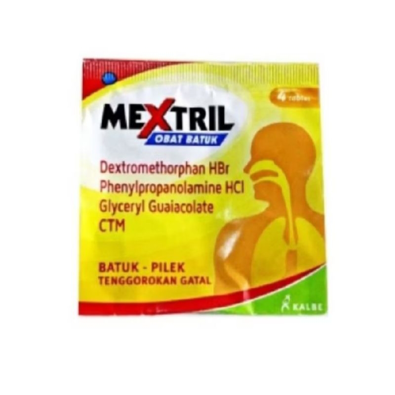 MEXTRIL TABLET (OBAT BATUK PATEN TENGGOROKAN GATAL)