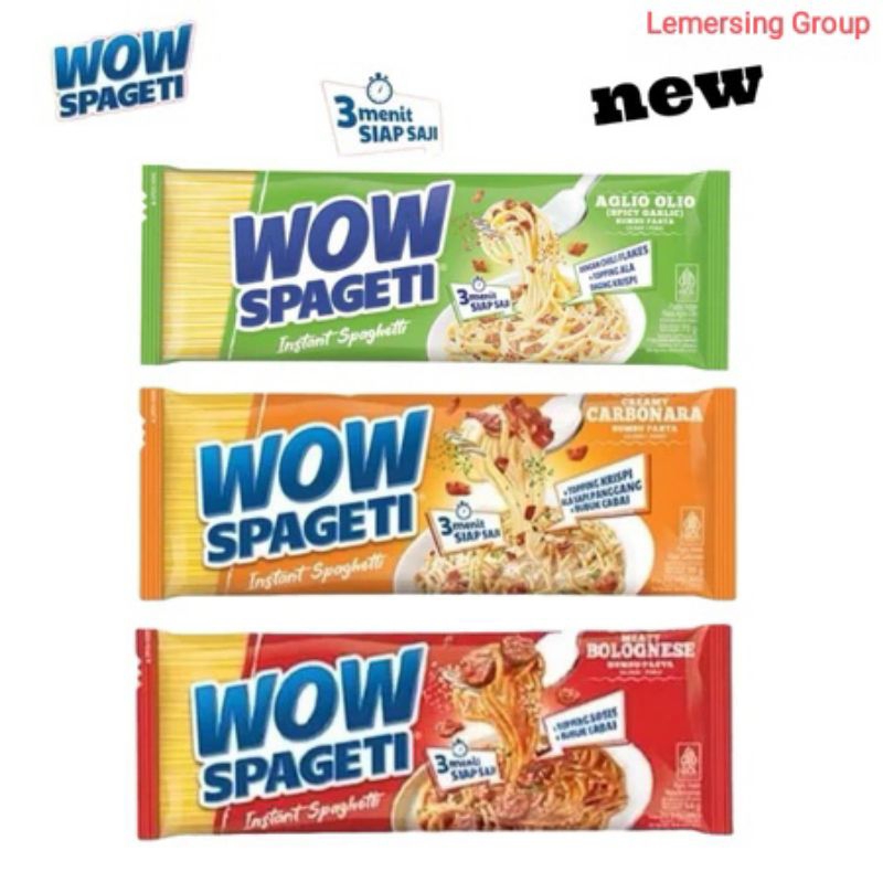 

Lemersing - Pasta WOW Spageti Semua Rasa