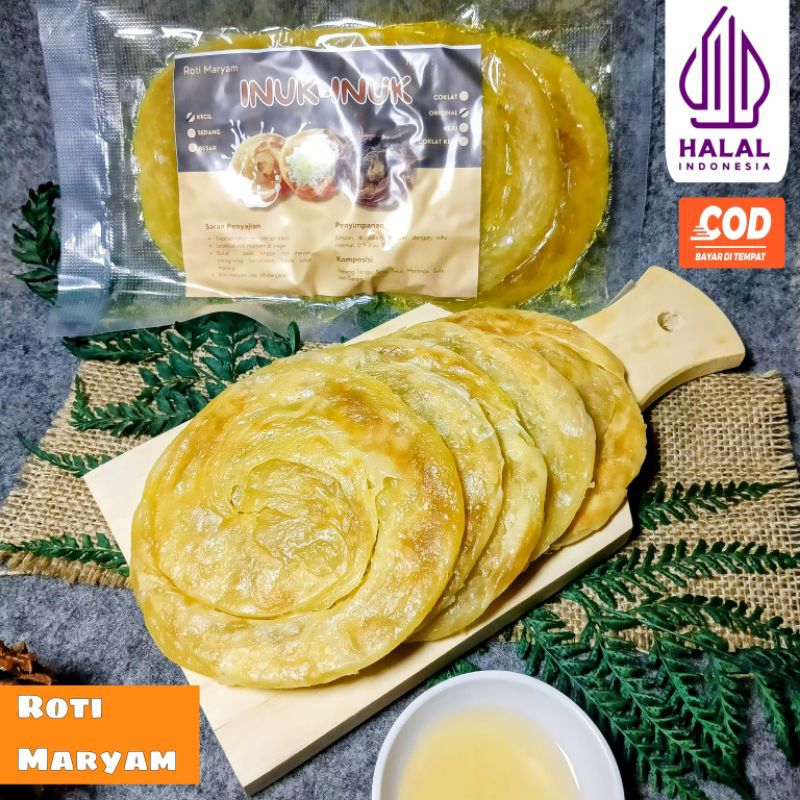 

INUK-INUK Roti Maryam ukuran Besar [isi 5]