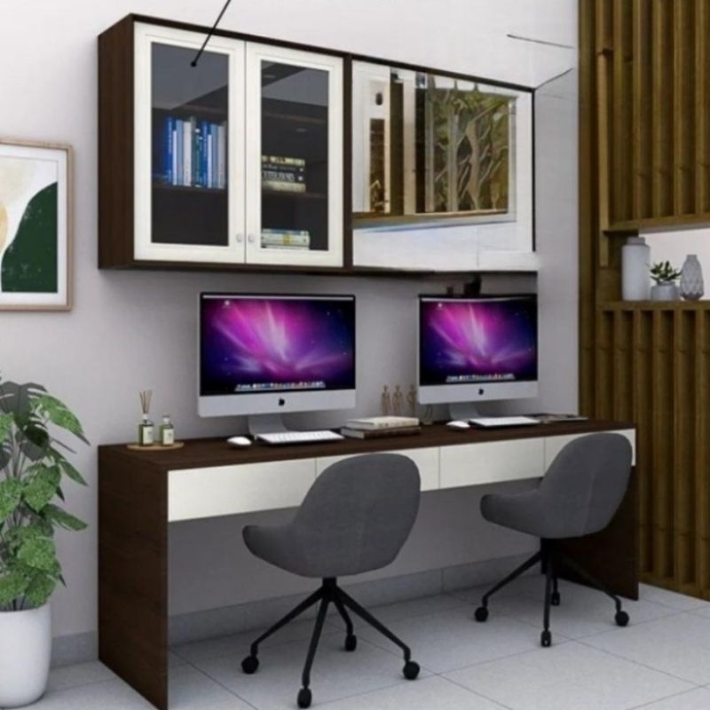 Rak buku gantung lemari buku kaca lemari gantung buku