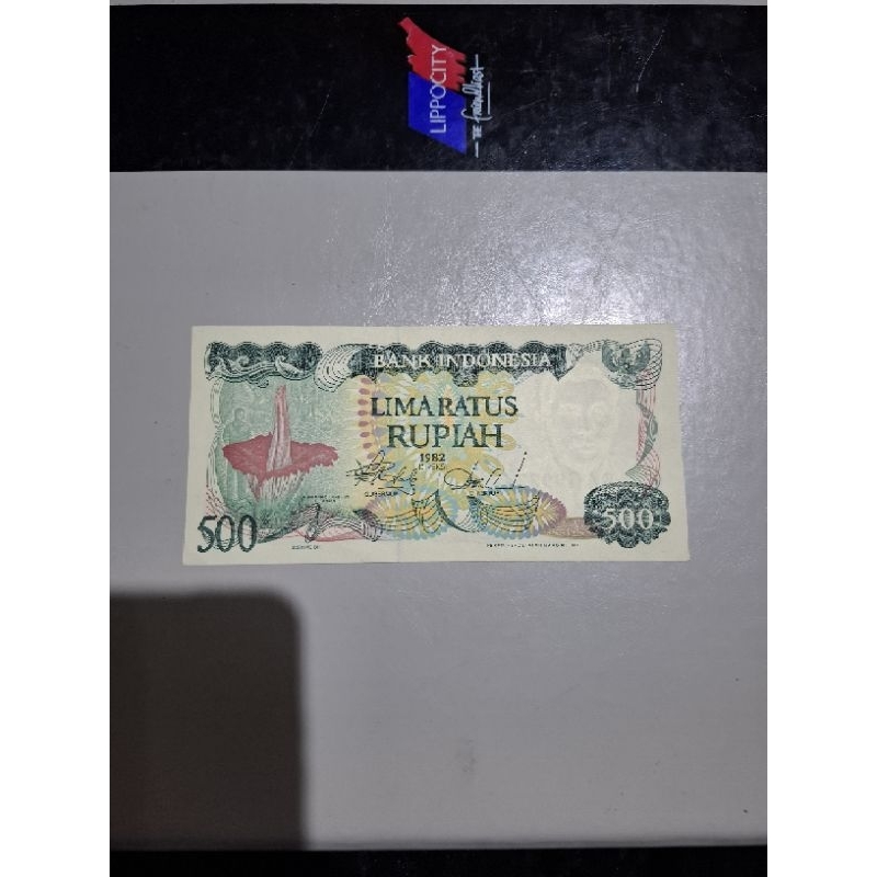 500 Rupiah Seri Bunga Bangkai Tahun 1982