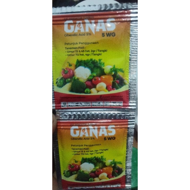 ZPT Ganas Spesialis pembobot Padi 2gr