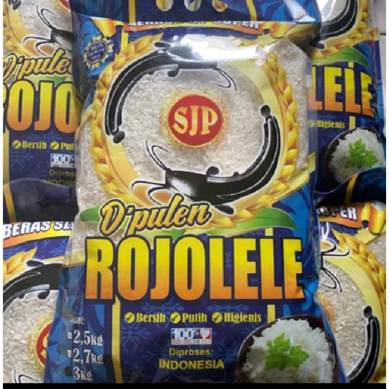 

[Aliyashop]Beras rojolele & UDUK,,Pin pin 3kg