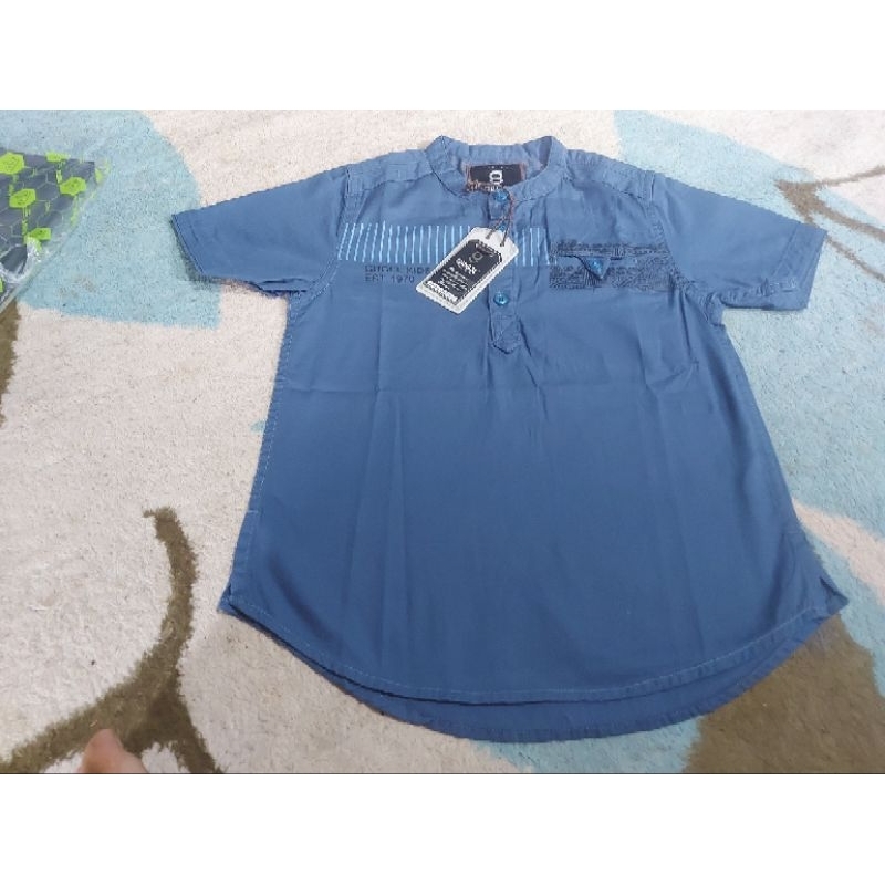 KURTA ANAK lengan pendek gugel