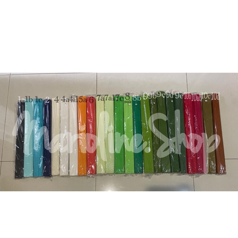 

Kertas Krep Crepe Impor Tebal Kertas Krep Italia Italy Gulung Murah Kertas Perlengkapan Bunga Crepe Paper Roll Impor Kertas Bunga Murah Crepe Impor Crepe Italia Murah