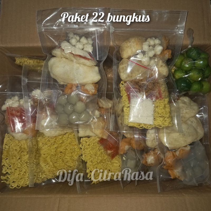 

PAKET RESELLER 22 BUNGKUS BOCI,BOCI MIX MIE