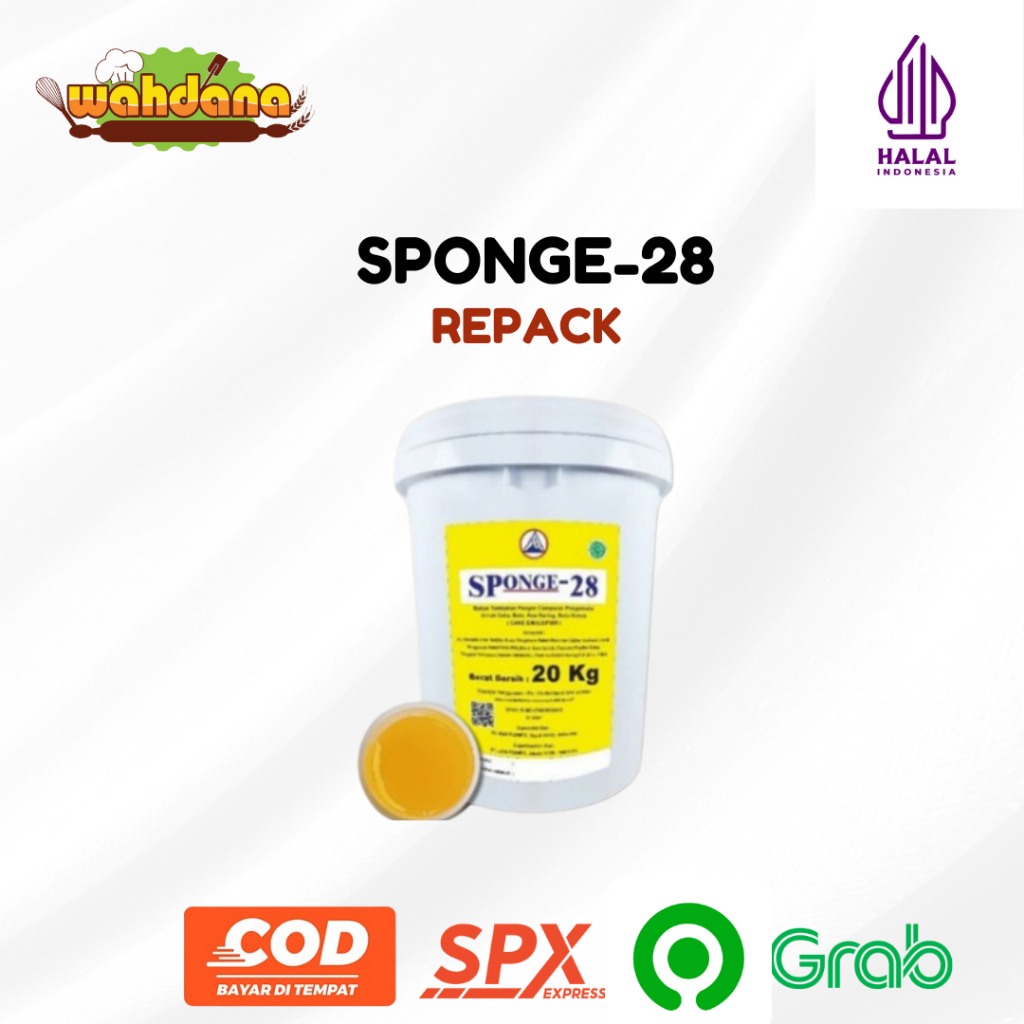 

sponge 28 penstabil kue repack