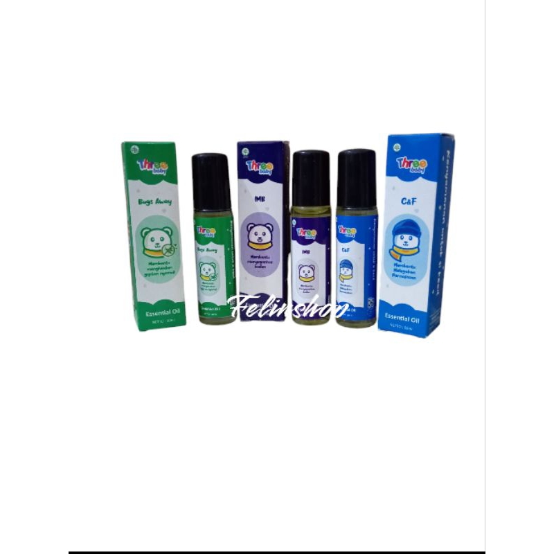 Felinshop Essensial oils baby n kids Three Baby