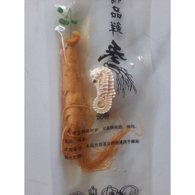 

Ginseng root vacum 1pcs + kl hai ma putih 1pcs (bonus gambir siam 1pcs)