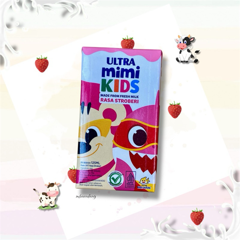 

SUSU UHT ULTRAMIMI KIDS stroberi (40pcsx124ml)