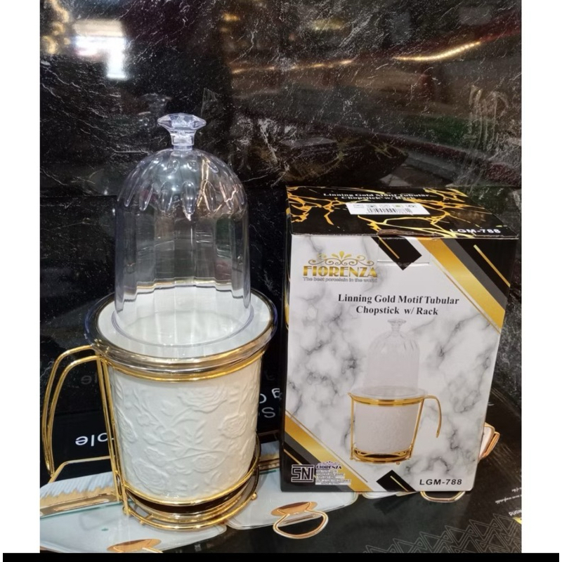 Fiorenza tempat sendok  Fiorenza dengan tutup