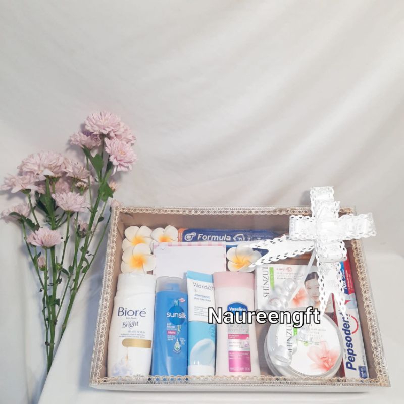 Paket Seserahan Perawatan Mandi Favorit/Hantaran Wardah