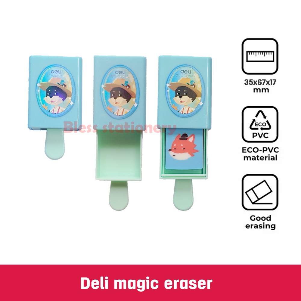 

Deli magic eraser Penghapus sulap Hapusan magic trick sulap setip stip