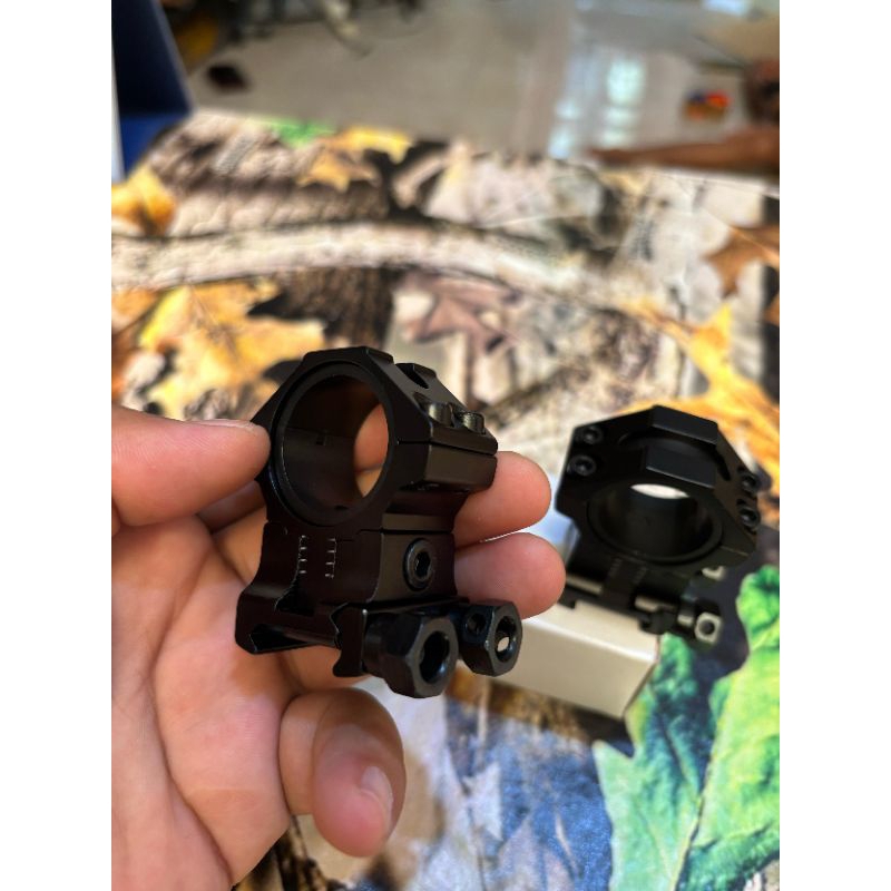 Mounting teleskop 2 baut tube 25 dan 30 mounting teleskop adjustable rail 22 nain turun