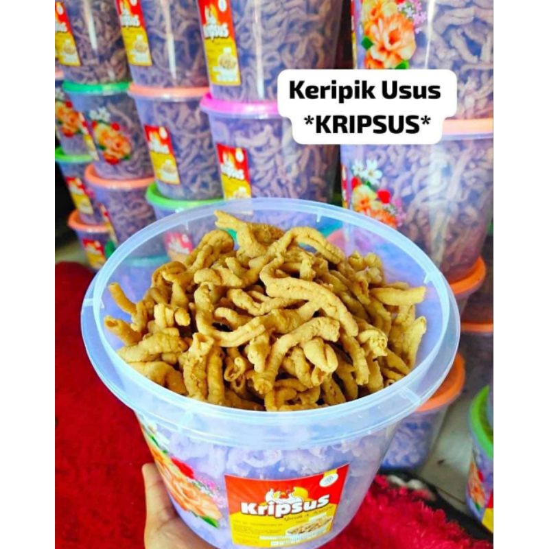 

kripik usus 1kg