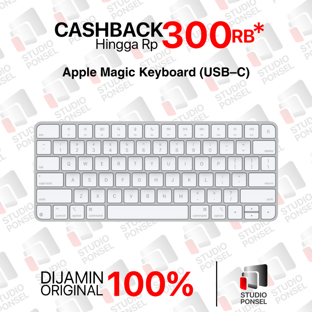 Apple Magic Keyboard USB-C 2024 for MacBook Pro M4 iPad Air M3 iMac M2 Mac Mini