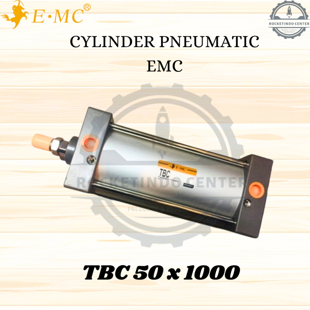 Cylinder pneumatic EMC TBC 50X1000
