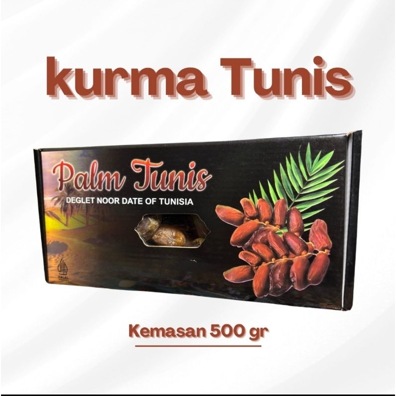 

Kurma Tunis Tangkai Palm Tunis Tangkai 500 Gram