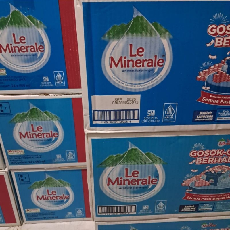 

Le Minerale 600ml Air Le Minerale 600ml 1 dus