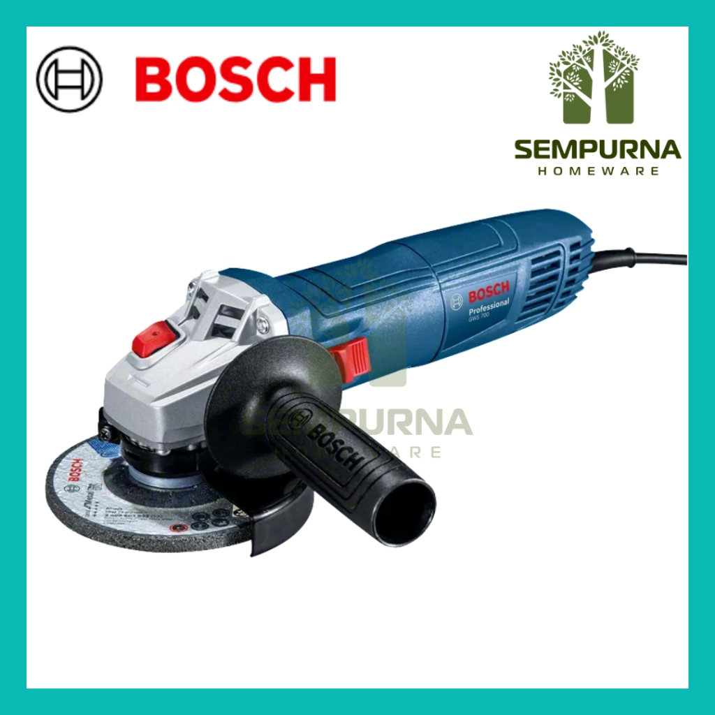 GERINDA BOSCH GWS 700 4 INCH MESIN GERINDA TANGAN 700W KUAT & AWET GRINDA GRENDA ORIGINAL ASLI