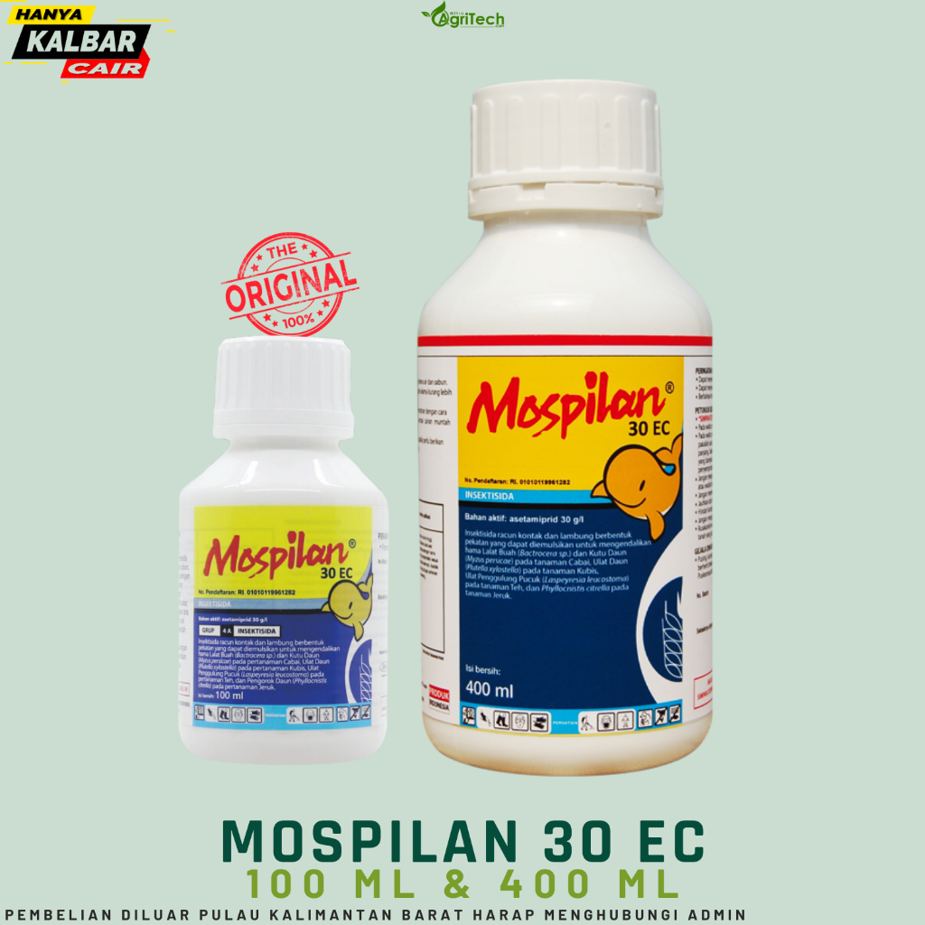 MOSPILAN 30 EC 100 ML & 400 ML INSEKTISIDA LALAT BUAH / MOSPILAN 100ML 400ML