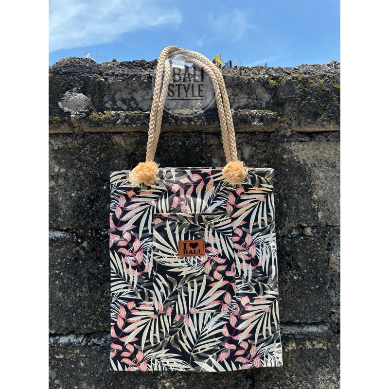 TAS WANITA | TAS KANVAS PANJANG BALI  | TOTE BAG BALI | TOTE BAG MURAH BALI