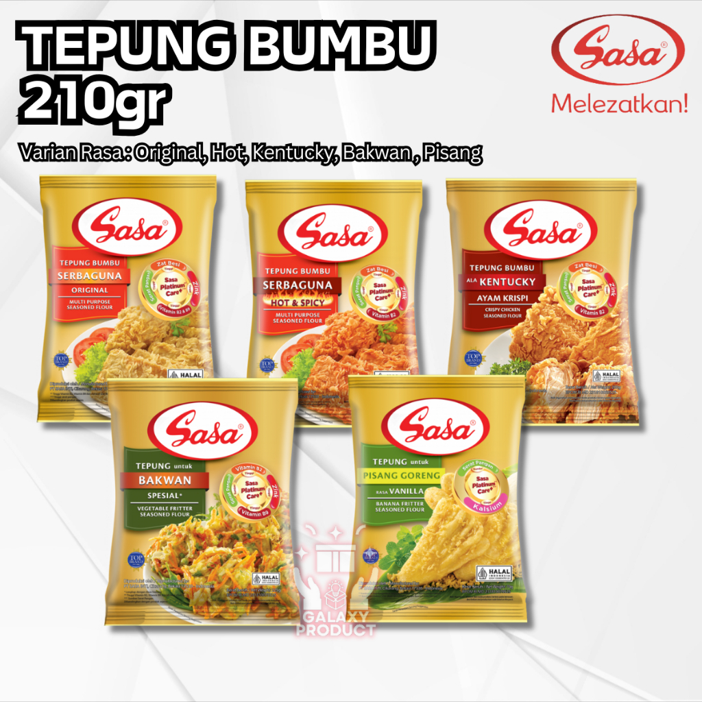 

SASA TEPUNG BUMBU SERBAGUNA KEMASAN 210gr