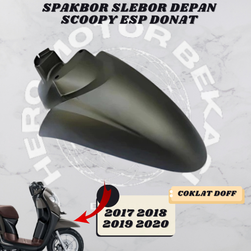 GRATIS ONGKIR - spakbor slebor depan front fender honda scoopy esp new velg ring 12 scoopy donat k93