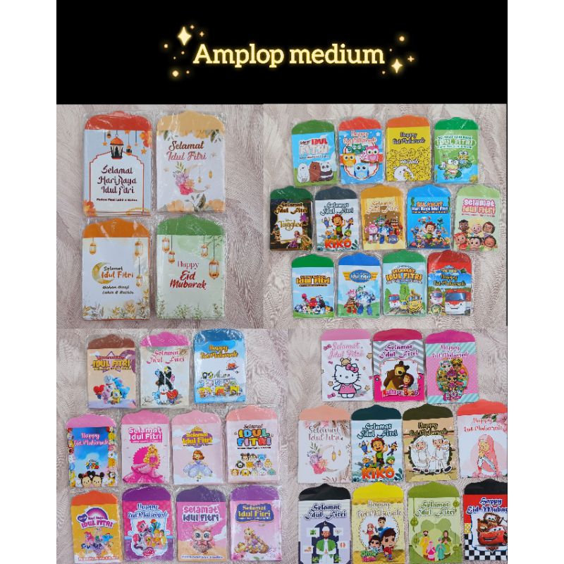 

amplop lebaran medium kartun estetik aesthetic