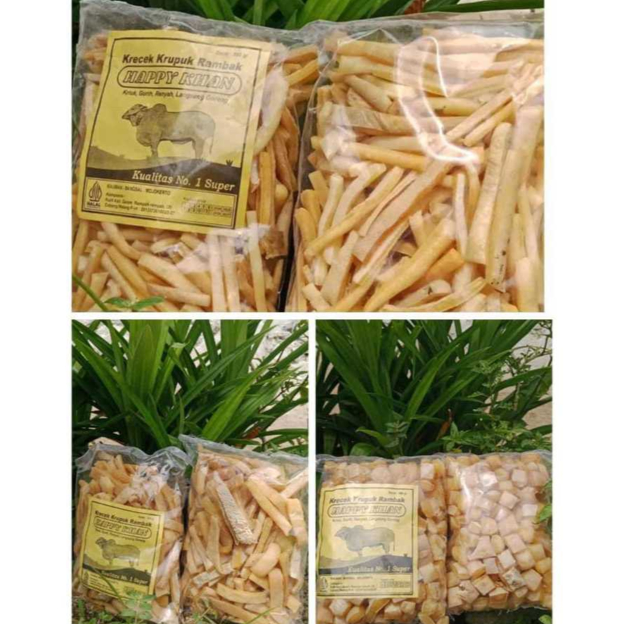 

Krupuk Rambak 500gr Happy Khan Super enak dan Renyah murah halal krupuk kreecek