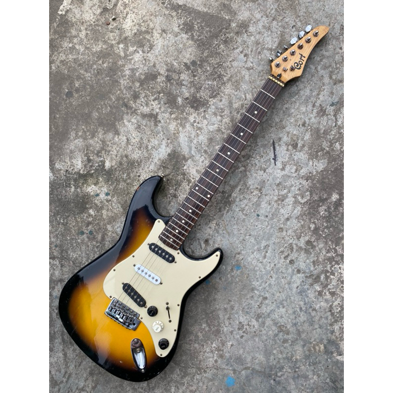 Gitar Cort SP3 Sunburt Original Second