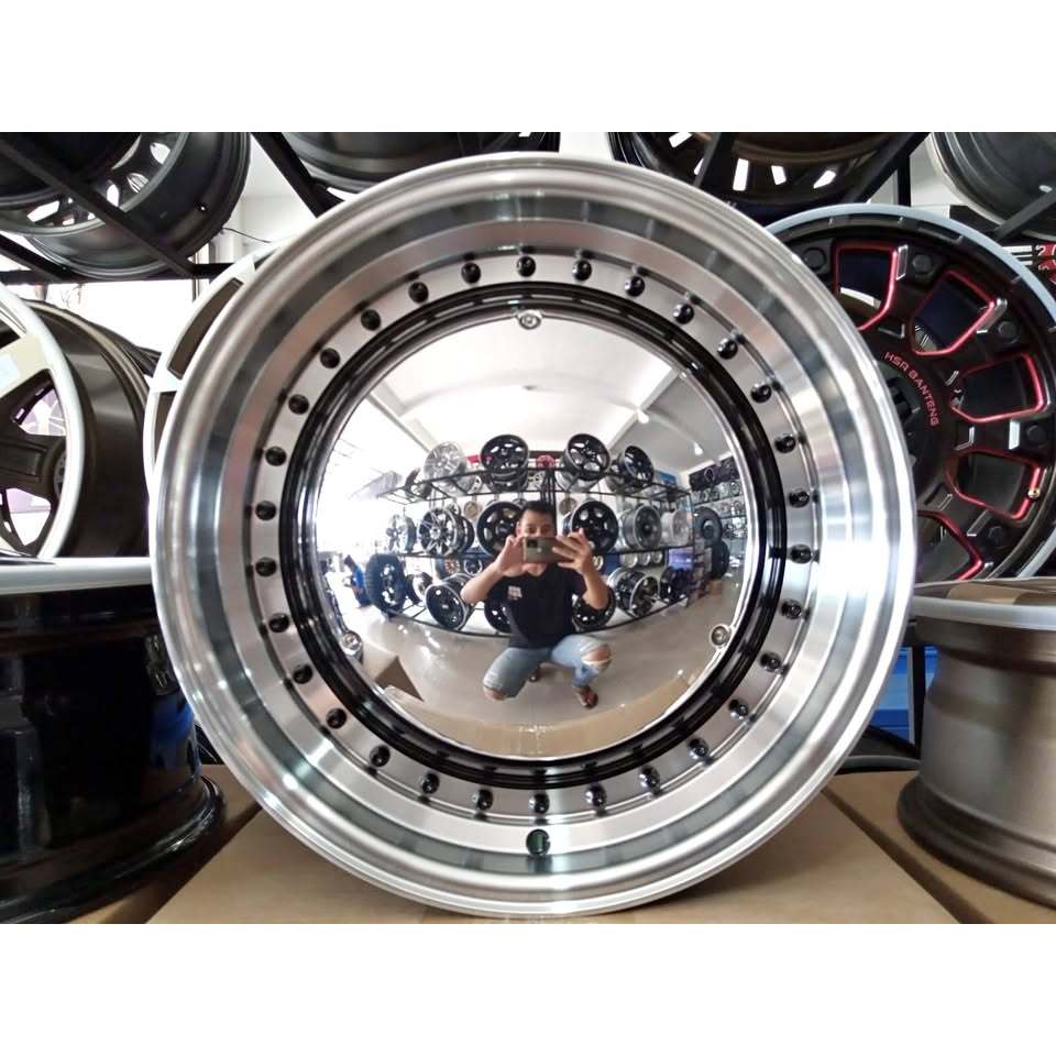 Velg Fariasi Mobil Wuling Air Ev Ring 14 Hsr Wheel Mirror