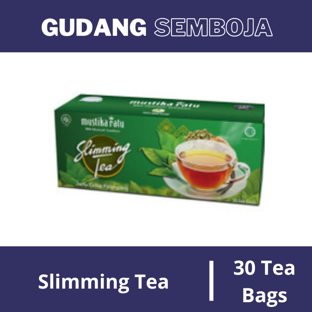 

Slimming Tea Mustika Ratu Isi 30 Pcs / Jamu Celup Pelangsing