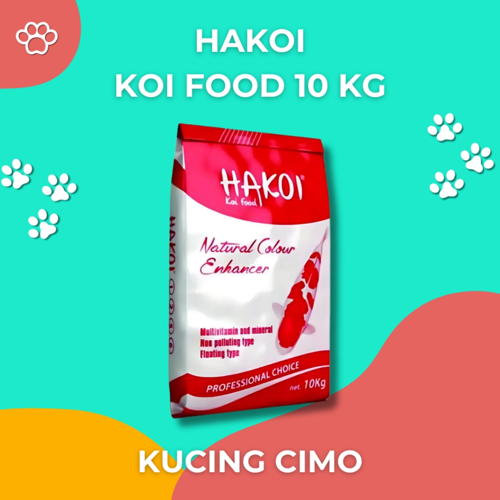 PAKAN KOI HAKOI 10kg - PELET IKAN KOI KARUNGAN 10 kg