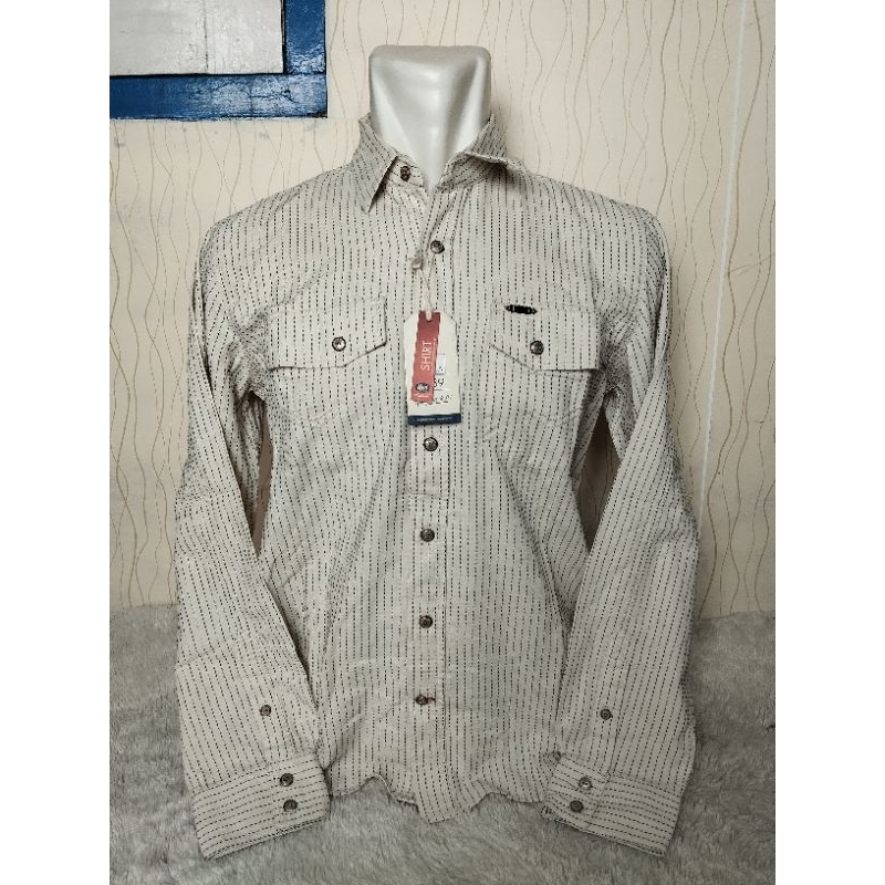 Kemeja Lengan Panjang Get Used Emba Original