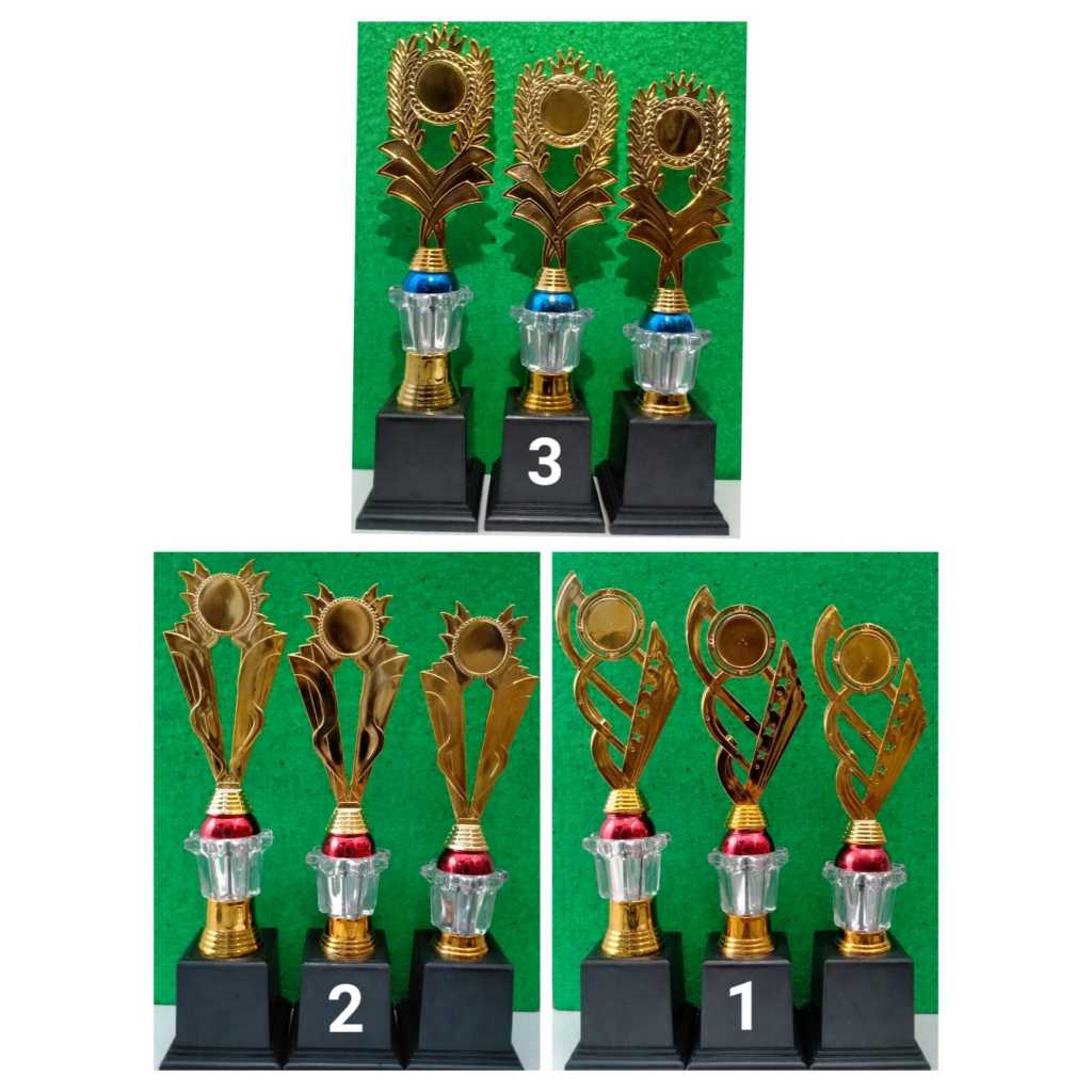 PIALA KRISTAL | TROPHY ASBAK BENING SATU SET TERMURAH