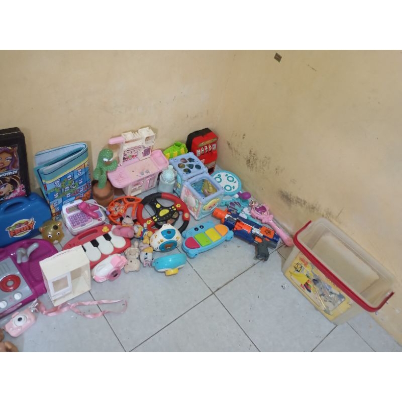 Mainan karungan bal kiloan 21 KG (harga 20rb/kg)