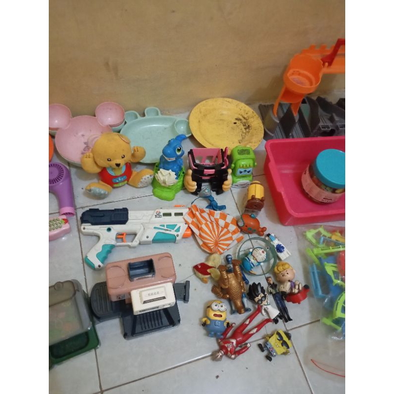 Mainan karungan bal kiloan 18 KG (harga 15rb/kg)