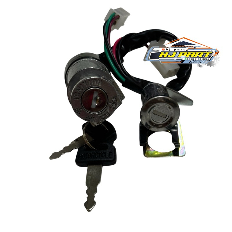 Kunci Kontak Supra Fit New Fit X Fit S Set Komplit Original Honda Keyset Honda Supra Fit Kunci Konta