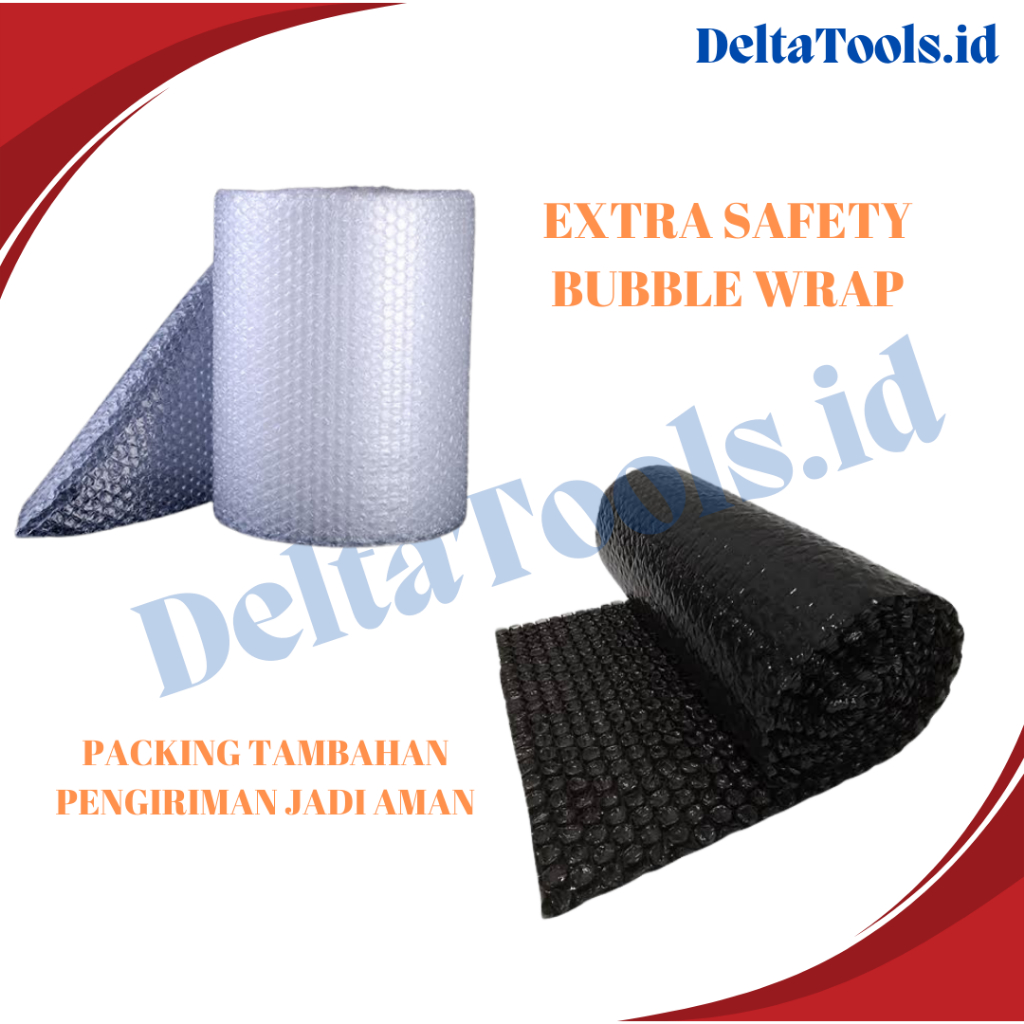 

PACKING TAMBAHAN EXTRA SAFETY BUBBLE WRAP UNTUK PAKET ANDA